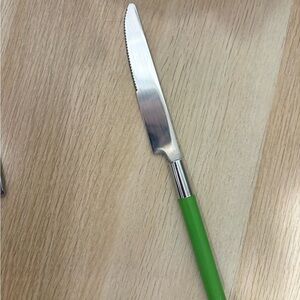 West Elm Silver Kitchen Knife 💚🤍